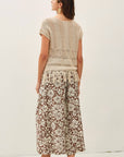 Alyvia Bloom Wide Leg Cropped Pants