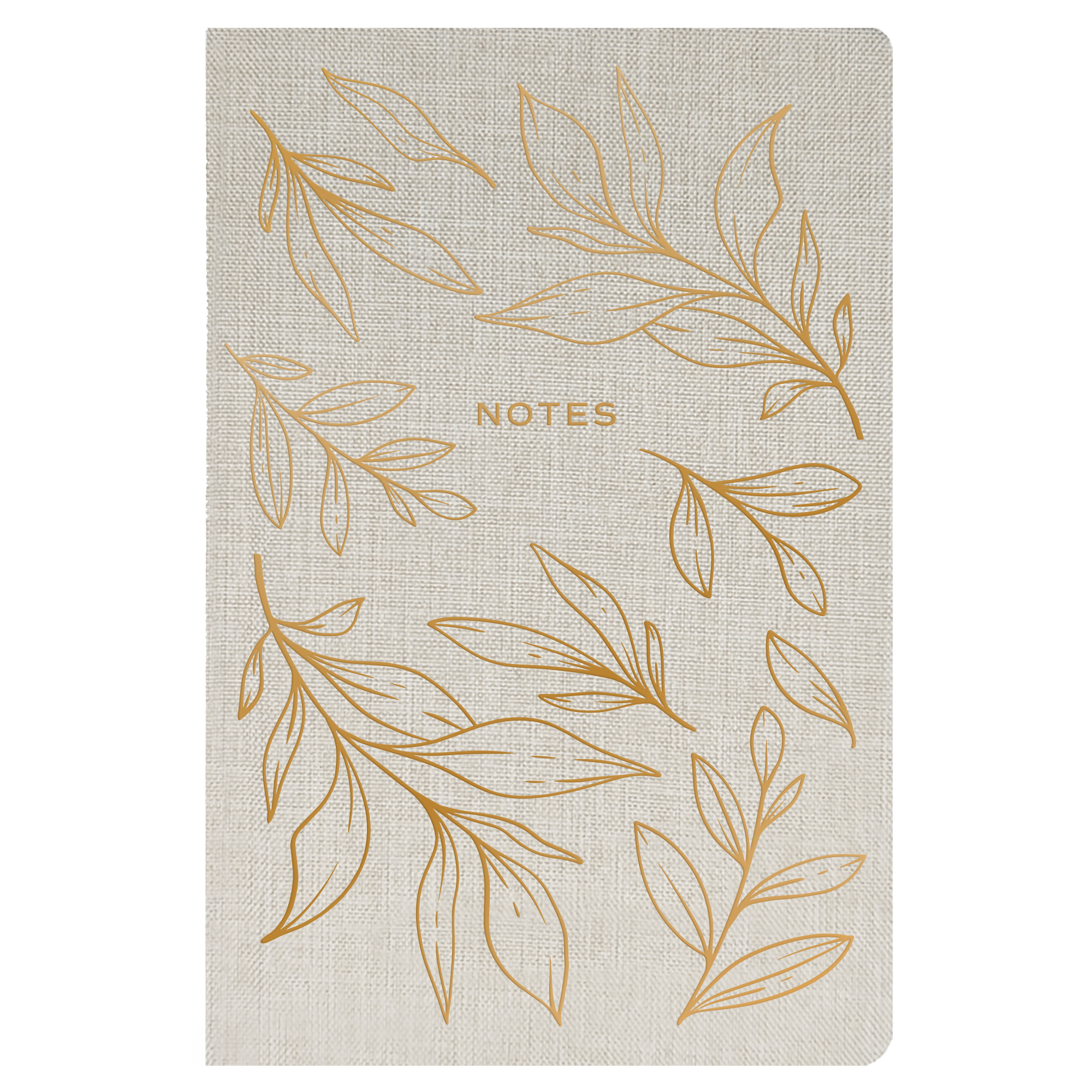 Gold Leaves Notes Journal - Cloth + Cabin