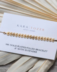 Dainty Leaf Bracelet - Cloth + Cabin