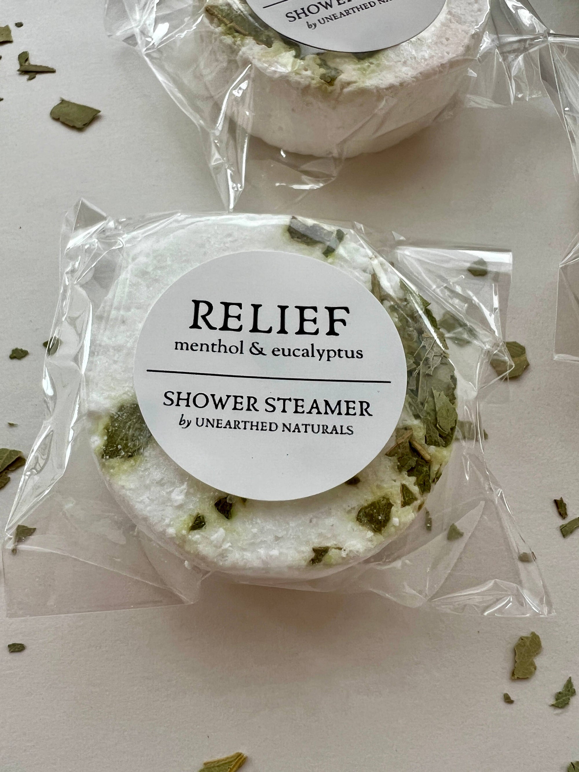 Relief - Menthol & Eucalyptus Shower Steamers - Cloth + Cabin