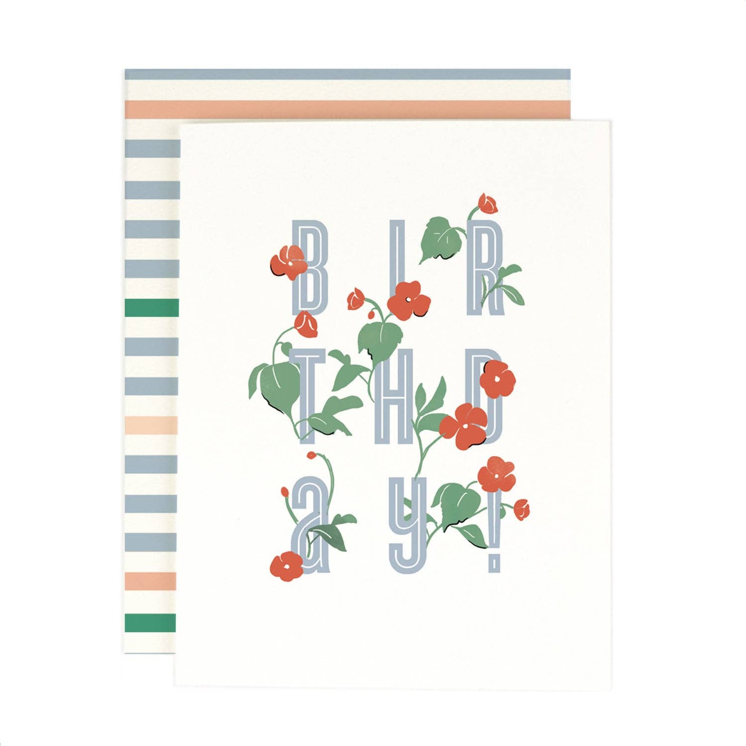 Lettered Birthday Greeting Card - Cloth + Cabin