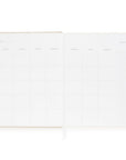 Undated Weekly Planner, Flax