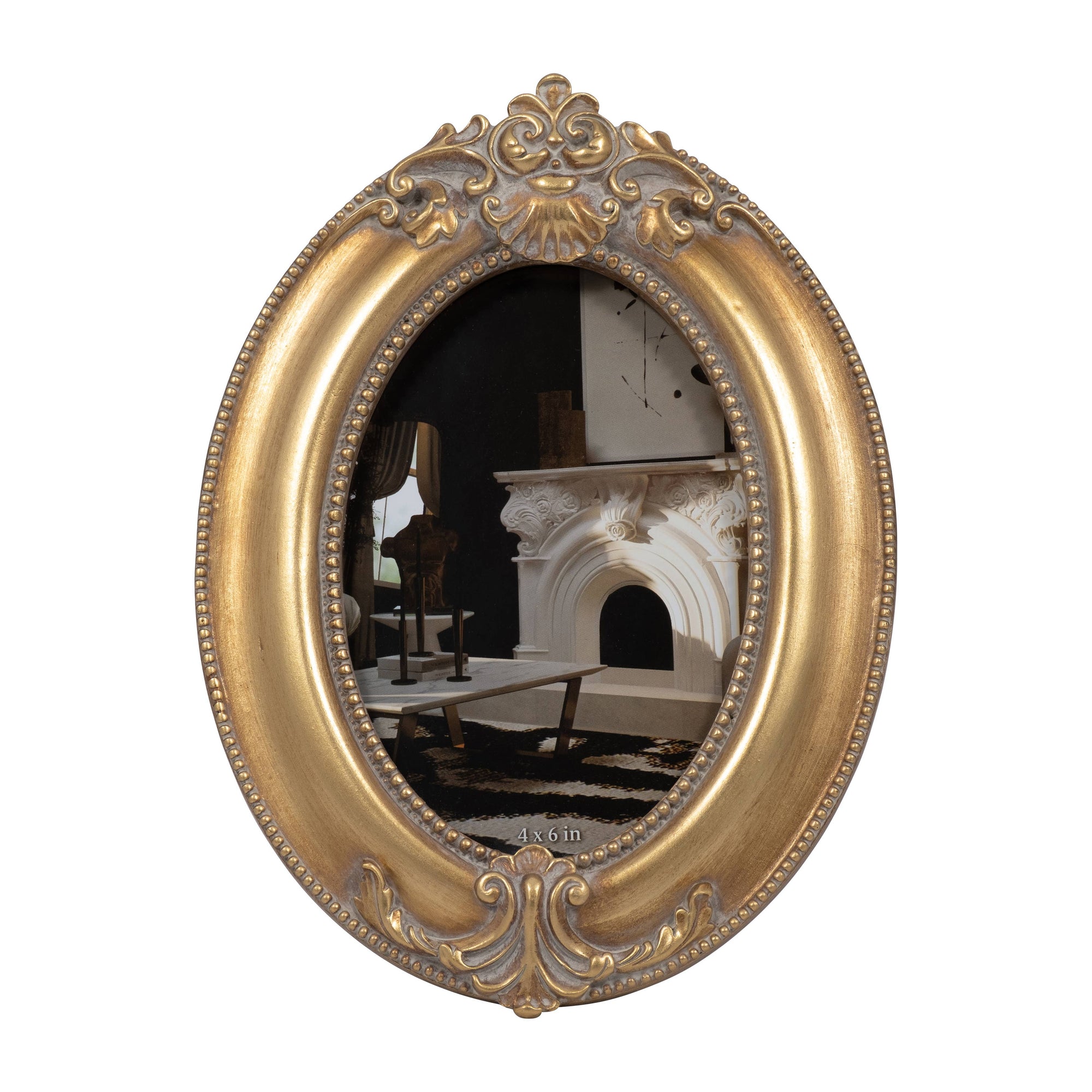 Gold Applique Photo Frame - Cloth + Cabin