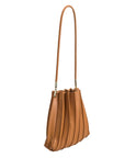 Carrie Tan Pleated Vegan Shoulder Bag