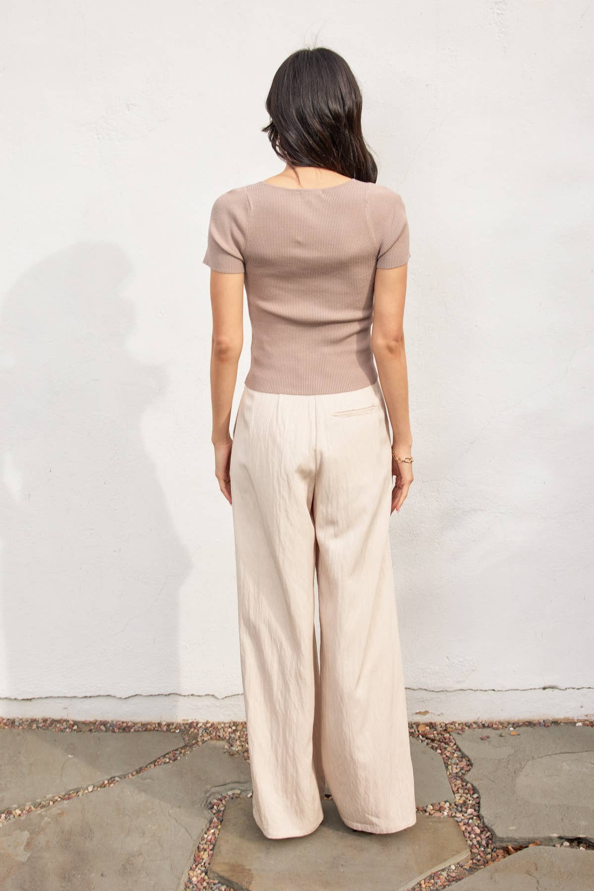 My Go To Wide Leg Trousers - Cloth + Cabin