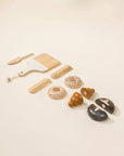 Wooden bakery playset