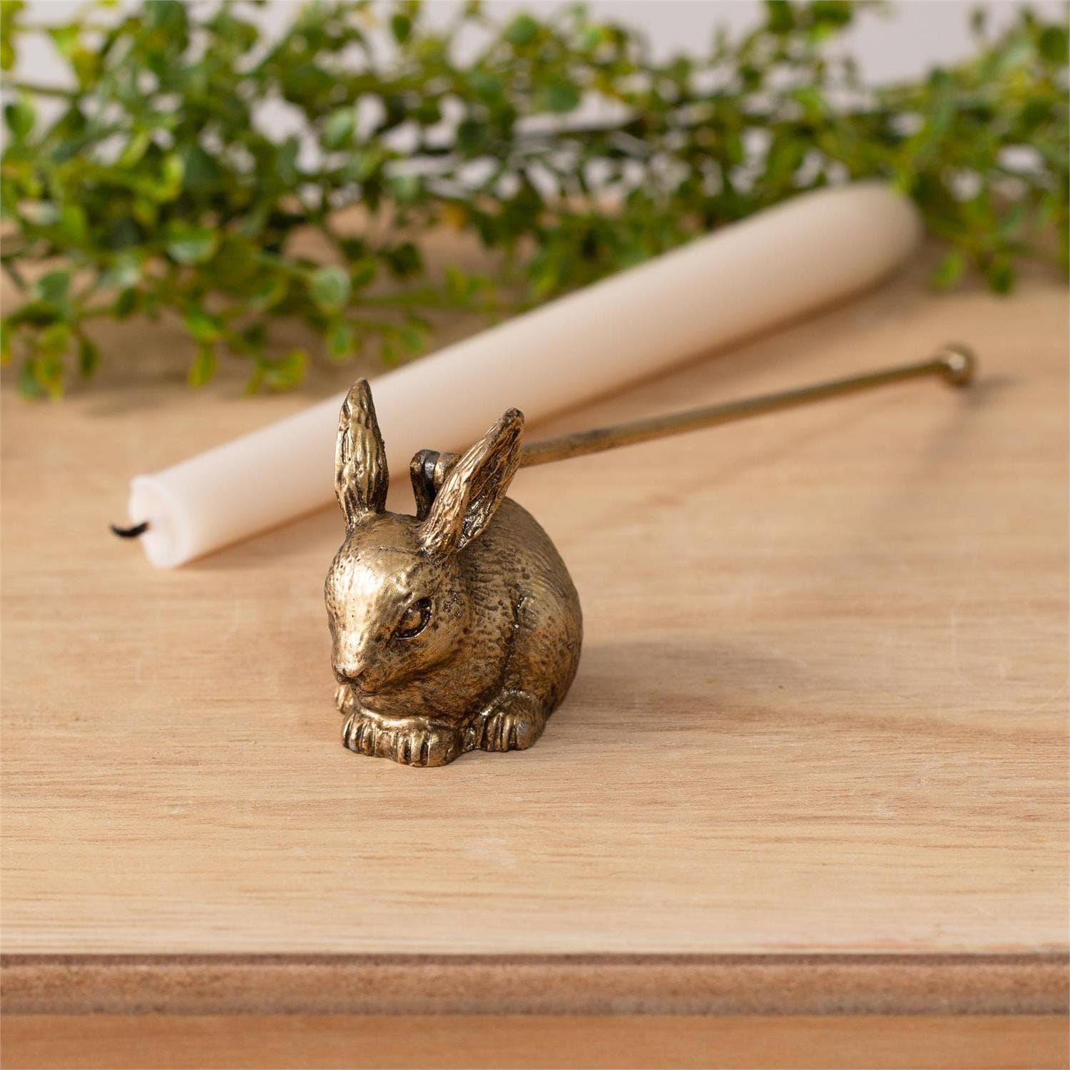 Gold Rabbit Candle Snuffer - Cloth + Cabin