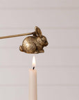 Gold Rabbit Candle Snuffer - Cloth + Cabin