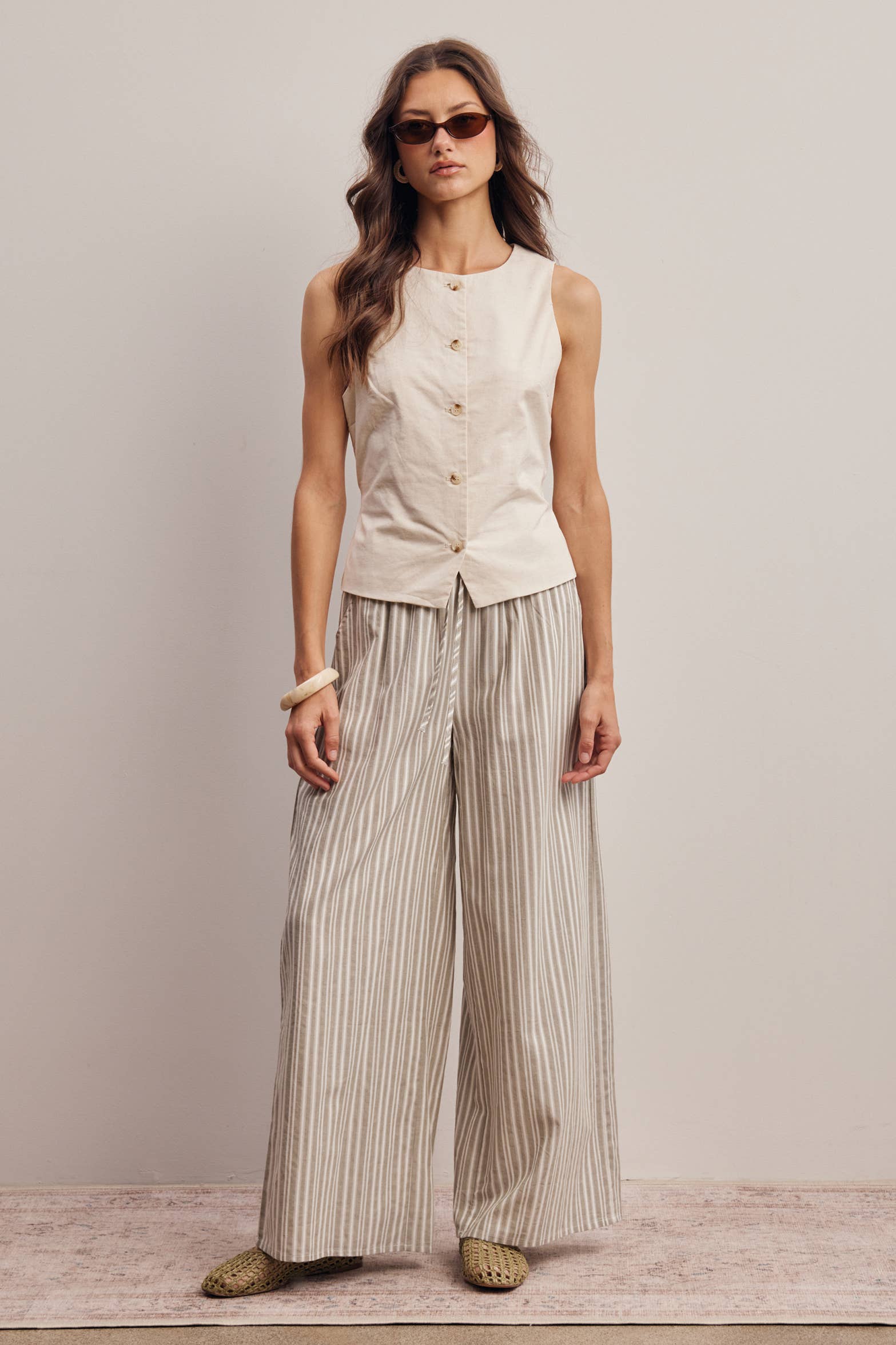 Kayden Striped Pants - Cloth + Cabin