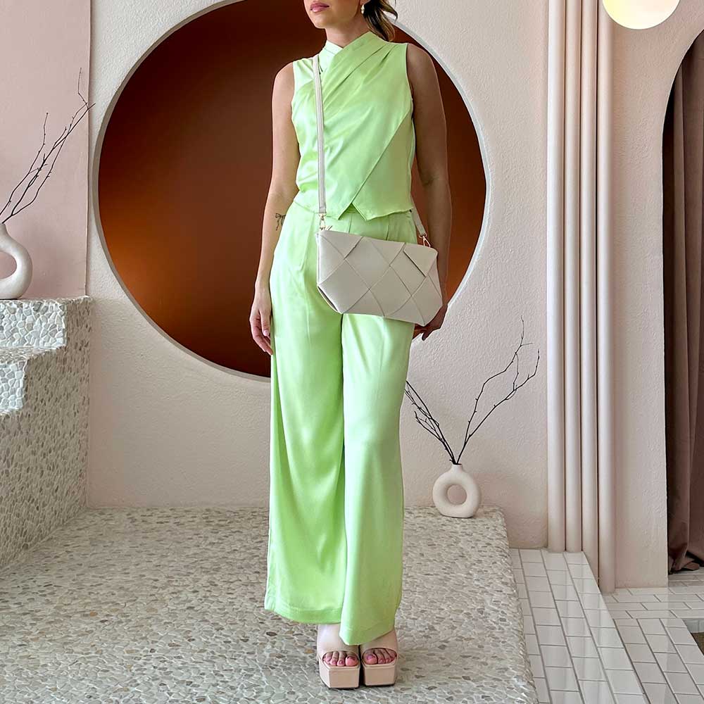 Connie Bone Recycled Vegan Crossbody Bag