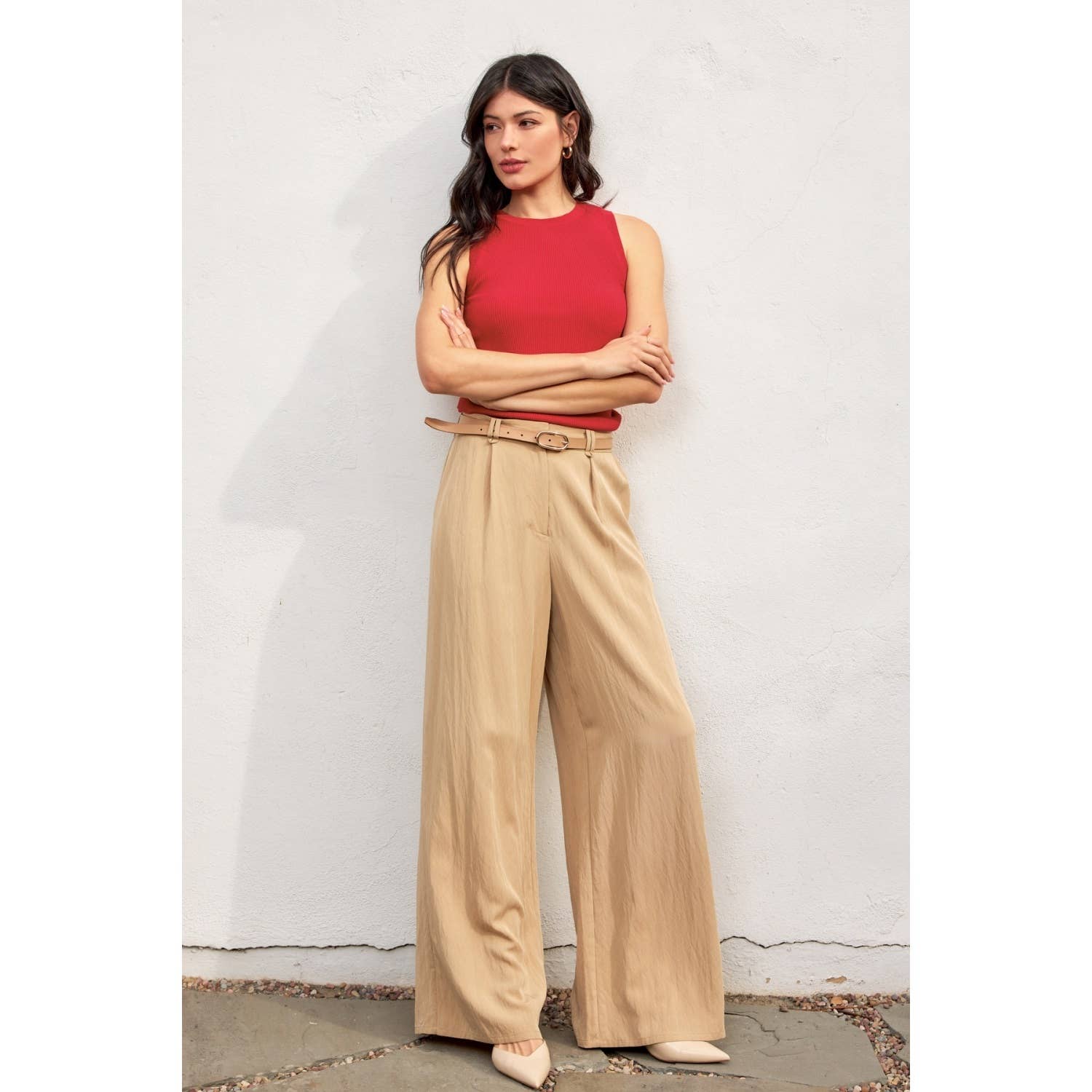 My Go To Wide Leg Trousers - Cloth + Cabin