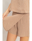 Kaley Gingham Skirt + Top Set - Cloth + Cabin