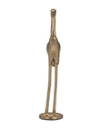 Gold Crane Gleaming Figurine - Cloth + Cabin