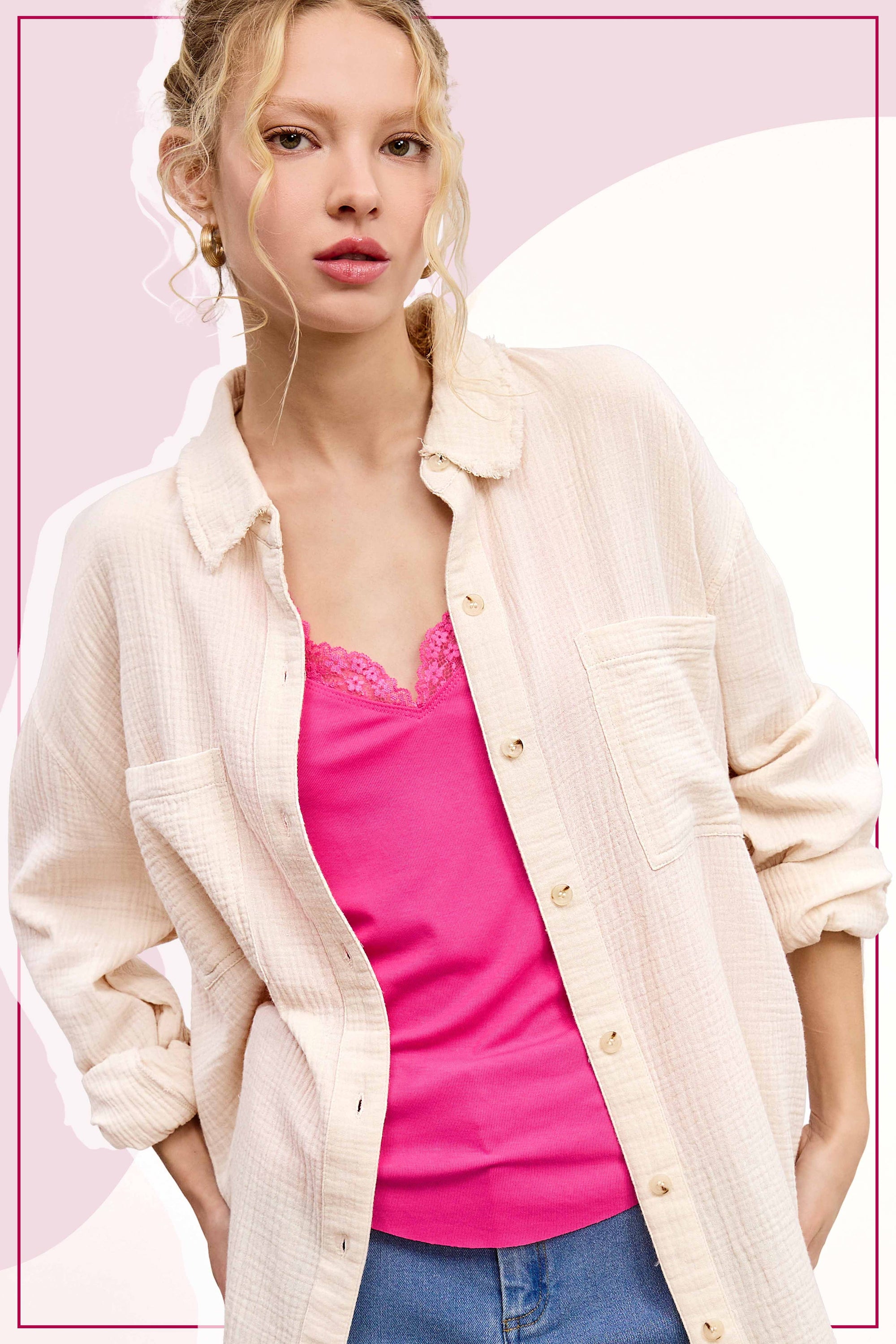 Julianna Button Down Shirt - Cloth + Cabin