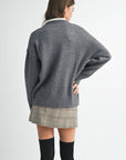Tamara Oversized V-Neck Sweater - Cloth + Cabin