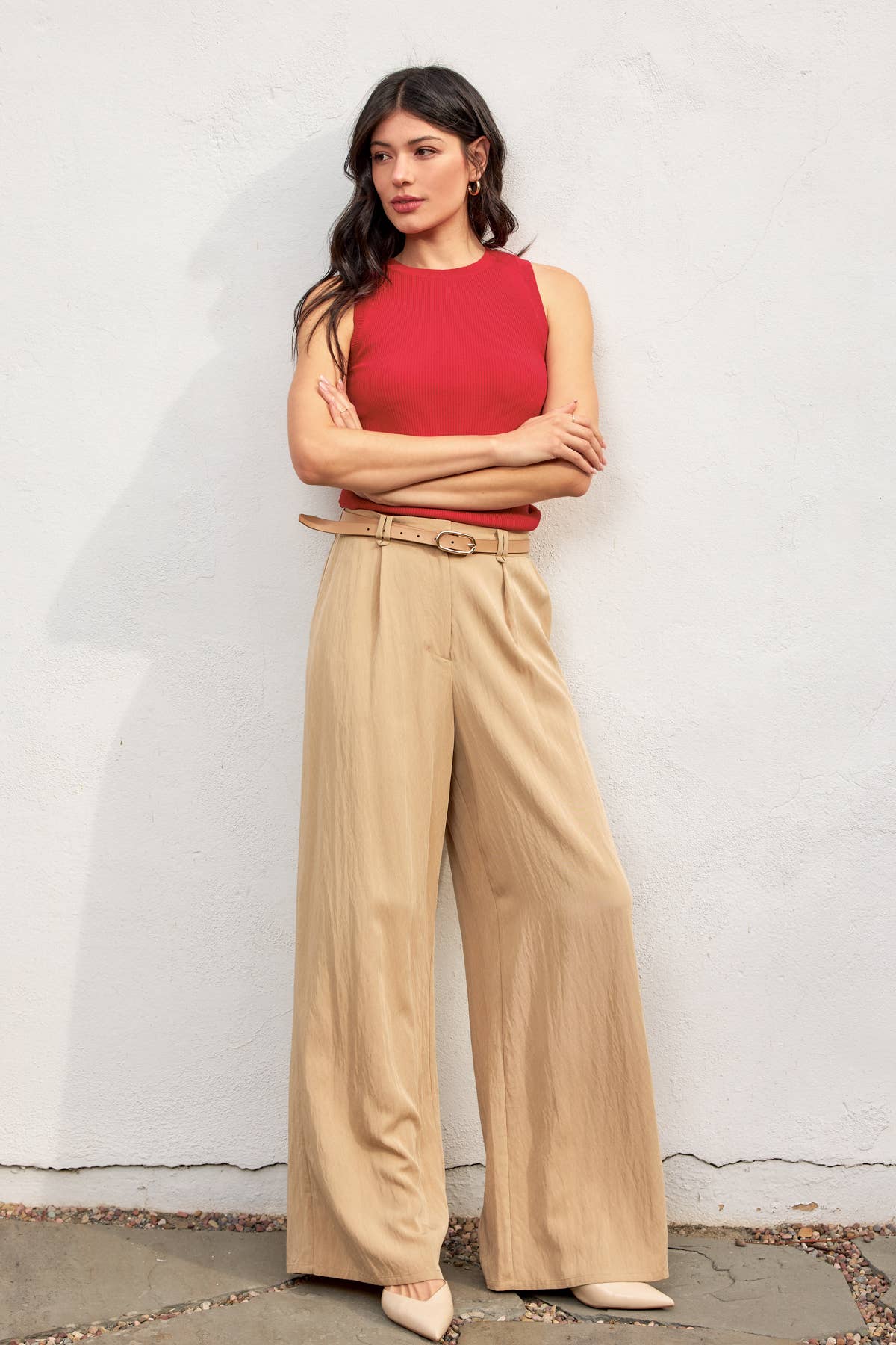 My Go To Wide Leg Trousers - Cloth + Cabin