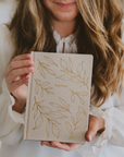 Gold Leaves Notes Journal - Cloth + Cabin