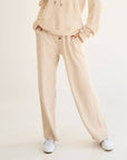 Tiara Cozy Waffle Fabric Pants - Cloth + Cabin