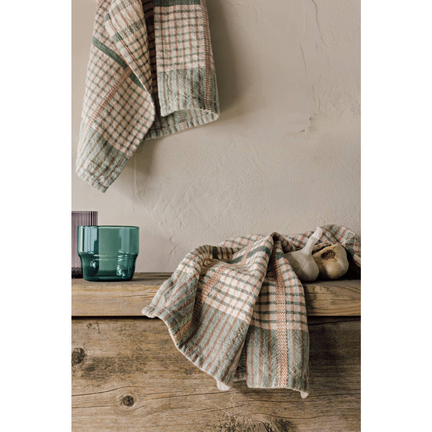 Willow Finley Check Dishtowels Set of 2 - Cloth + Cabin