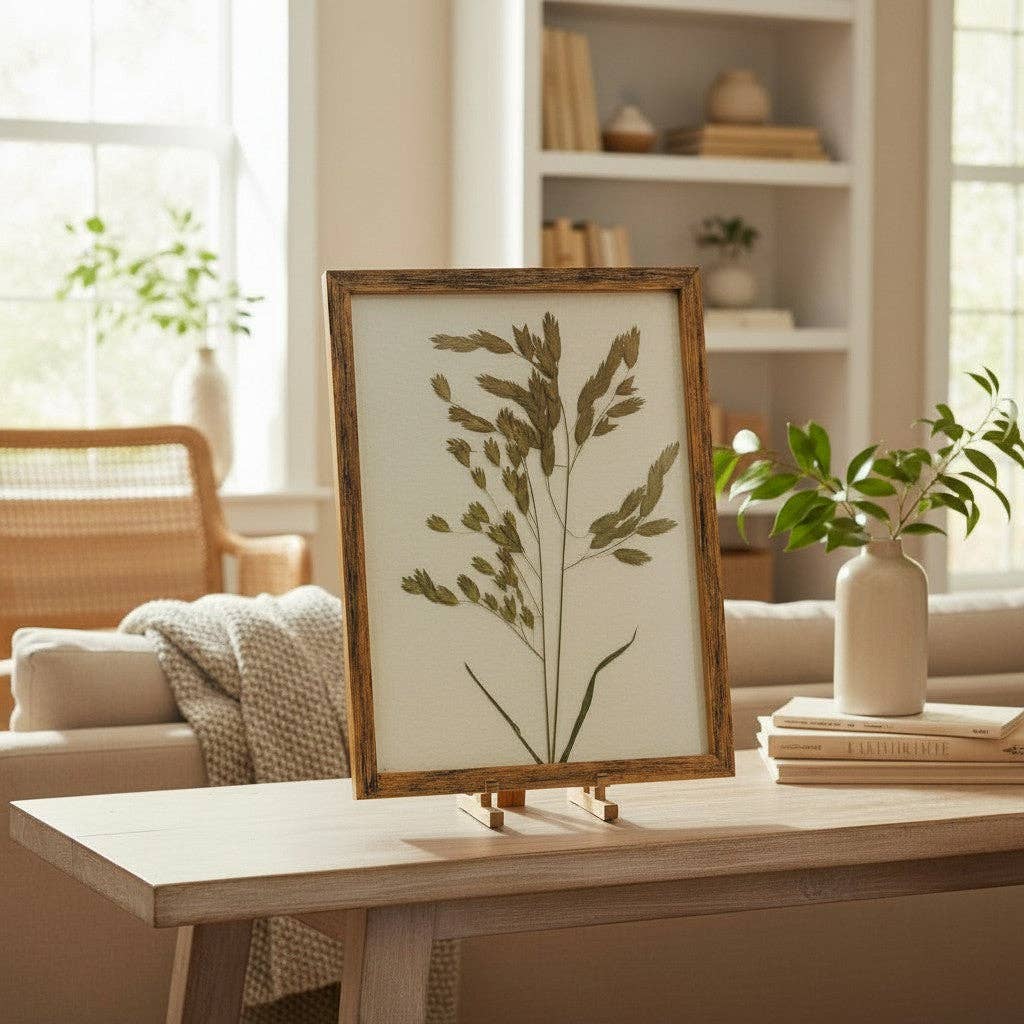 Pressed Greenery Botanical Wall Art - Cloth + Cabin