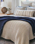Tide Stripe Lumbar Decor Pillow - Cloth + Cabin