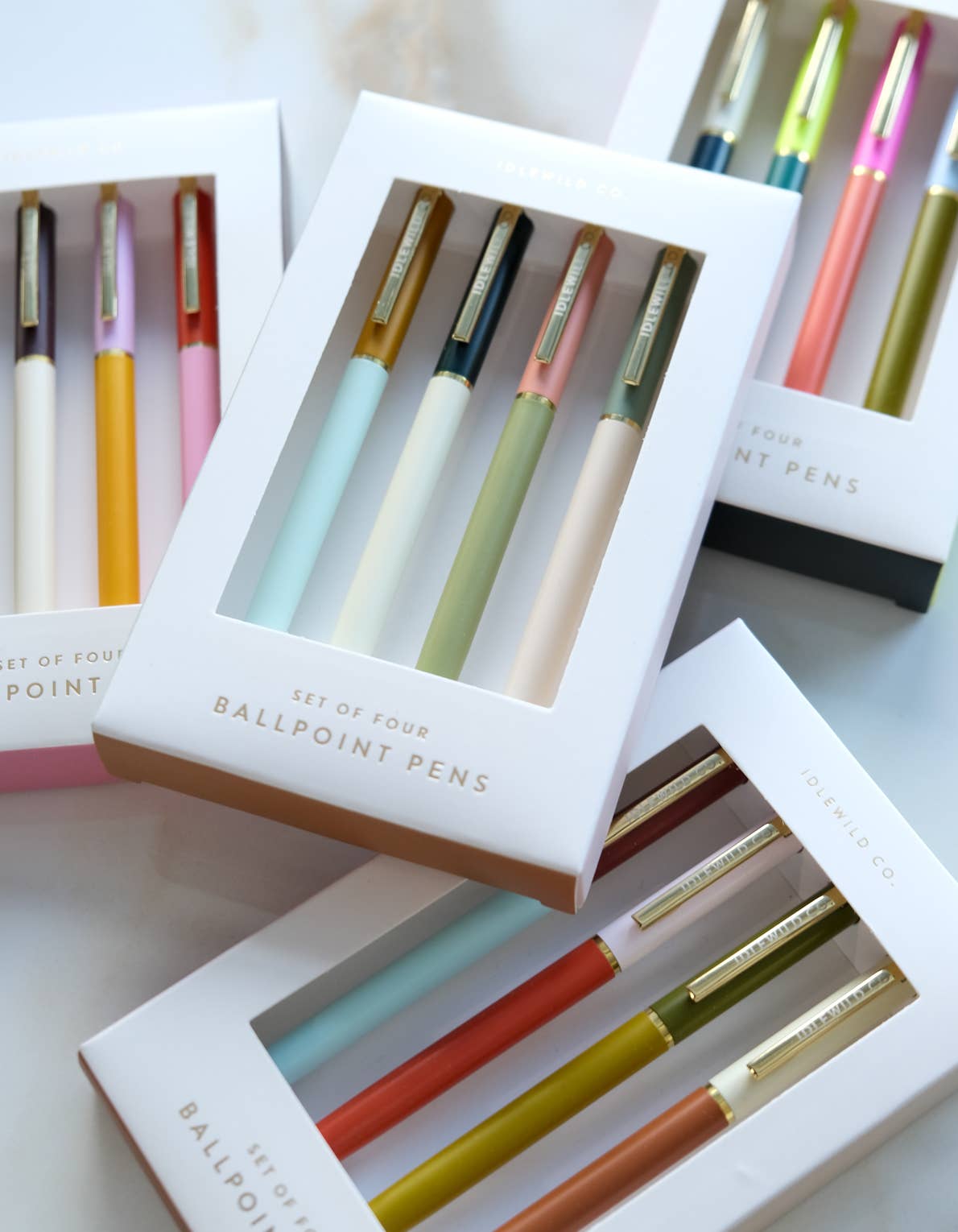 Mexico City City Pallet Pens, Set of Four - Cloth + Cabin