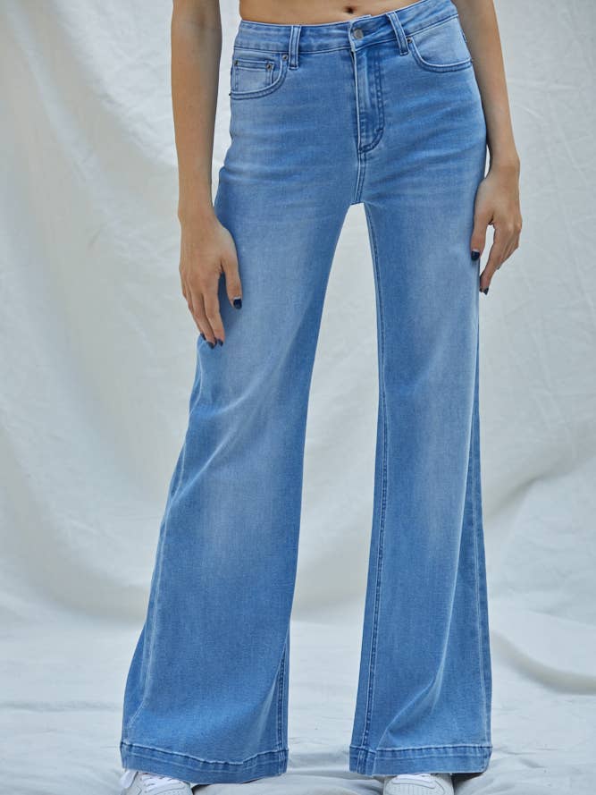 Benny Wide Leg Jeans - Cloth + Cabin