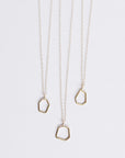Open Hex Necklace / Gold - Cloth + Cabin