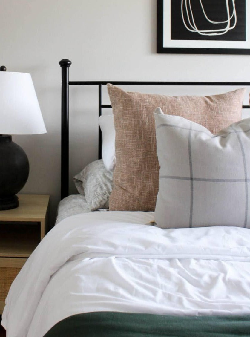 C+C Worsted Plaid Pillow Cover - Cloth + Cabin