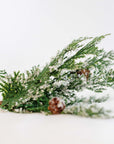 Snowy Cypress Stem - Cloth + Cabin