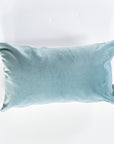 C+C Vintage Dusty Blue Velvet Pillow Cover - Cloth + Cabin
